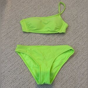 Women’s Neon Green Bikini Set – XS